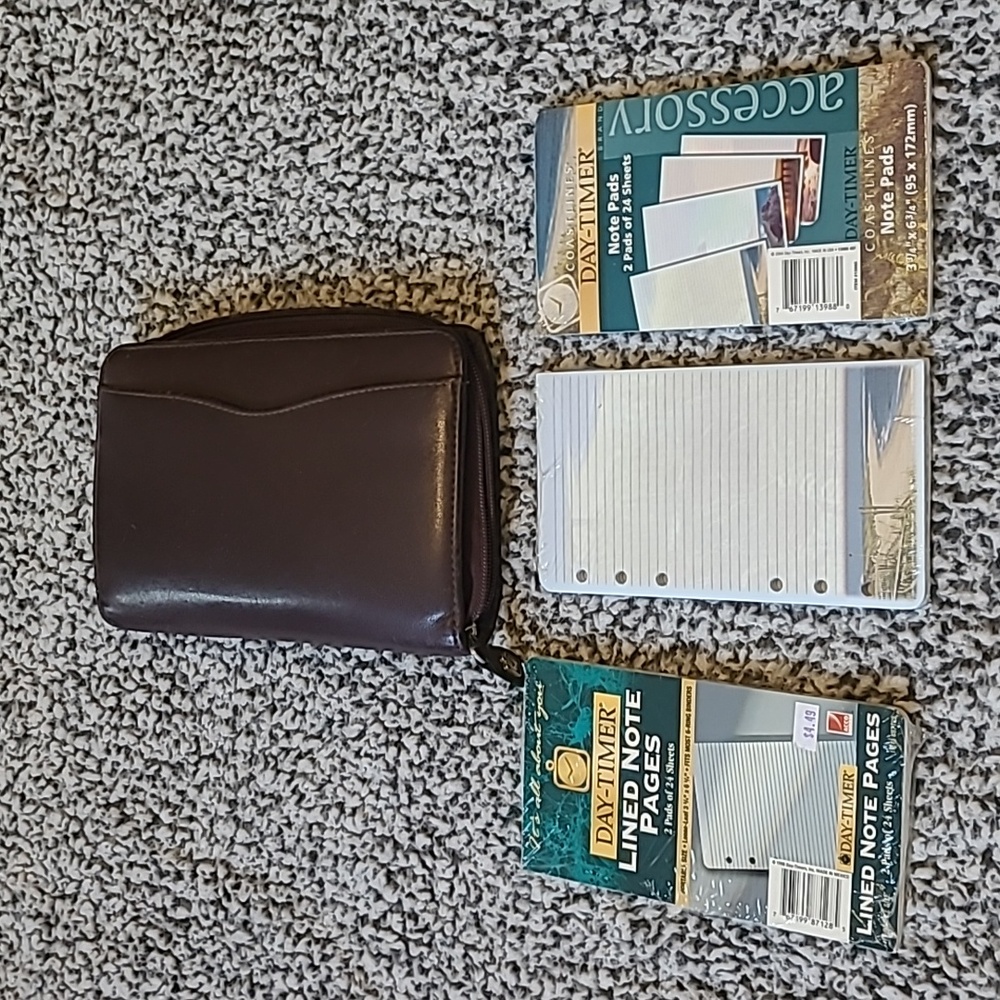 Genuine Leather Daytimer Planner
